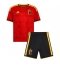 Belgia Alexis Saelemaekers #22 Hjemmedraktsett Barn VM 2026 Kortermet (+ Korte bukser)