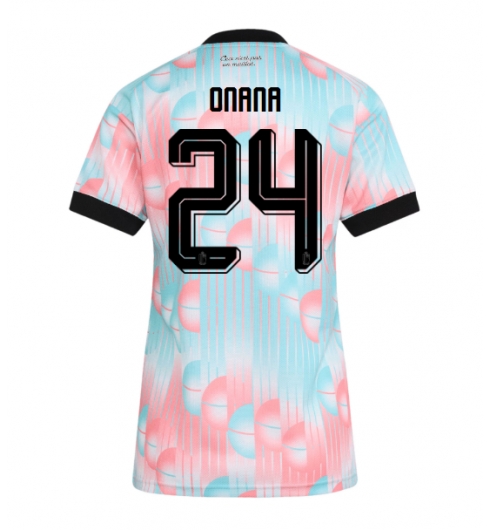 Belgia Amadou Onana #24 Bortedrakt Dame VM 2026 Kortermet Belgia Amadou Onana #24 Bortedrakt Dame VM 2026 Kortermet