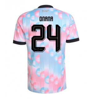 Belgia Amadou Onana #24 Bortedrakt VM 2026 Kortermet