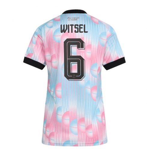 Belgia Axel Witsel #6 Bortedrakt Dame VM 2026 Kortermet Belgia Axel Witsel #6 Bortedrakt Dame VM 2026 Kortermet
