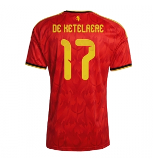 Belgia Charles De Ketelaere #17 Hjemmedrakt VM 2026 Kortermet