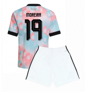 Belgia Diego Moreira #19 Bortedraktsett Barn VM 2026 Kortermet (+ Korte bukser)
