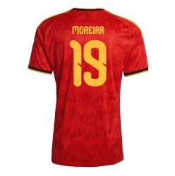 Belgia Diego Moreira #19 Hjemmedrakt VM 2026 Kortermet
