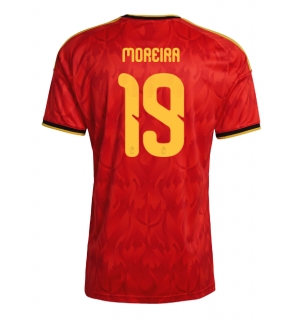 Belgia Diego Moreira #19 Hjemmedrakt VM 2026 Kortermet