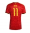 Belgia Jeremy Doku #11 Hjemmedrakt VM 2026 Kortermet