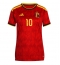 Belgia Leandro Trossard #10 Hjemmedrakt Dame VM 2026 Kortermet Belgia Leandro Trossard #10 Hjemmedrakt Dame VM 2026 Kortermet