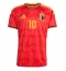 Belgia Leandro Trossard #10 Hjemmedrakt VM 2026 Kortermet Belgia Leandro Trossard #10 Hjemmedrakt VM 2026 Kortermet