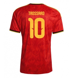 Belgia Leandro Trossard #10 Hjemmedrakt VM 2026 Kortermet
