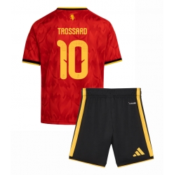 Belgia Leandro Trossard #10 Hjemmedraktsett Barn VM 2026 Kortermet (+ Korte bukser)