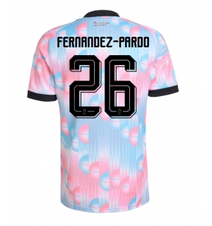 Belgia Matias Fernandez-Pardo #26 Bortedrakt VM 2026 Kortermet