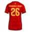 Belgia Matias Fernandez-Pardo #26 Hjemmedrakt Dame VM 2026 Kortermet Belgia Matias Fernandez-Pardo #26 Hjemmedrakt Dame VM 2026 Kortermet