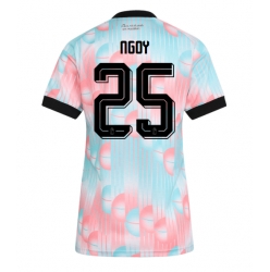 Belgia Nathan Ngoy #25 Bortedrakt Dame VM 2026 Kortermet