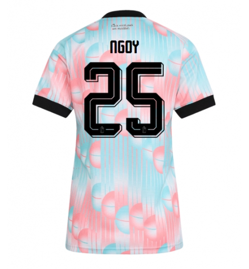 Belgia Nathan Ngoy #25 Bortedrakt Dame VM 2026 Kortermet Belgia Nathan Ngoy #25 Bortedrakt Dame VM 2026 Kortermet