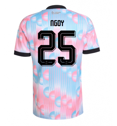 Belgia Nathan Ngoy #25 Bortedrakt VM 2026 Kortermet Belgia Nathan Ngoy #25 Bortedrakt VM 2026 Kortermet
