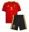 Belgia Romelu Lukaku #9 Hjemmedraktsett Barn VM 2026 Kortermet (+ Korte bukser)