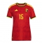 Belgia Thomas Meunier #15 Hjemmedrakt Dame VM 2026 Kortermet