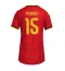 Belgia Thomas Meunier #15 Hjemmedrakt Dame VM 2026 Kortermet