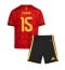Belgia Thomas Meunier #15 Hjemmedraktsett Barn VM 2026 Kortermet (+ Korte bukser)