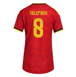 Belgia Youri Tielemans #8 Hjemmedrakt Dame VM 2026 Kortermet