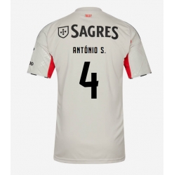 Benfica Antonio Silva #4 Bortedrakt 2025-26 Kortermet