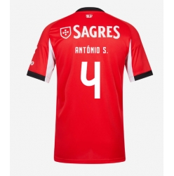 Benfica Antonio Silva #4 Hjemmedrakt 2025-26 Kortermet