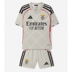 Benfica Bortedraktsett Barn 2025-26 Kortermet (+ Korte bukser)