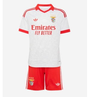 Benfica Bortedraktsett Barn 2026-27 Kortermet (+ Korte bukser)