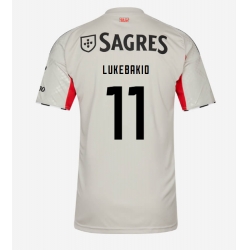 Benfica Dodi Lukebakio #11 Bortedrakt 2025-26 Kortermet