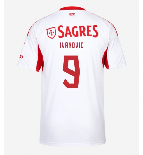 Benfica Franjo Ivanovic #9 Tredjedrakt 2025-26 Kortermet Benfica Franjo Ivanovic #9 Tredjedrakt 2025-26 Kortermet