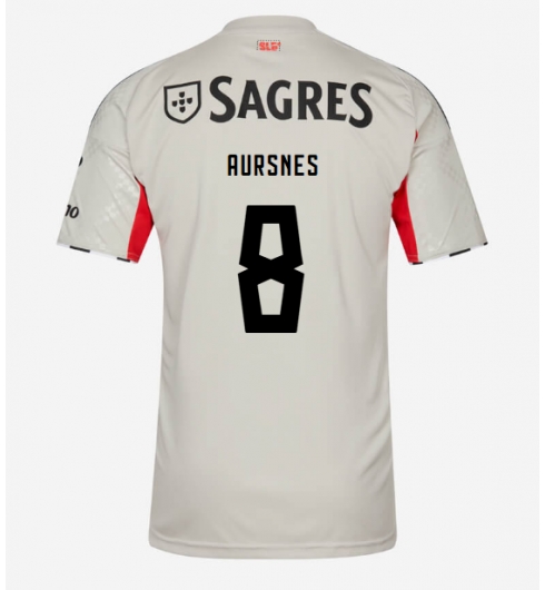 Benfica Fredrik Aursnes #8 Bortedrakt 2025-26 Kortermet Benfica Fredrik Aursnes #8 Bortedrakt 2025-26 Kortermet