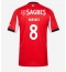Benfica Fredrik Aursnes #8 Hjemmedrakt 2025-26 Kortermet Benfica Fredrik Aursnes #8 Hjemmedrakt 2025-26 Kortermet