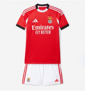 Benfica Hjemmedraktsett Barn 2025-26 Kortermet (+ Korte bukser)