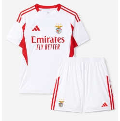 Benfica Tredjedraktsett Barn 2025-26 Kortermet (+ Korte bukser)