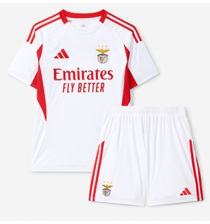 Benfica Tredjedraktsett Barn 2025-26 Kortermet (+ Korte bukser)