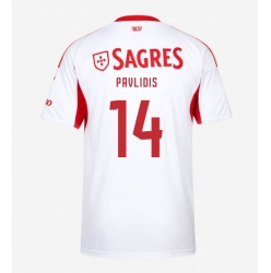 Benfica Vangelis Pavlidis #14 Tredjedrakt 2025-26 Kortermet