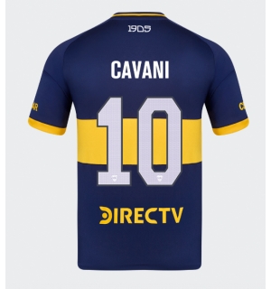Boca Juniors Edinson Cavani #10 Hjemmedrakt 2025-26 Kortermet