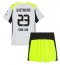 Borussia Dortmund Emre Can #23 Bortedraktsett Barn 2025-26 Kortermet (+ Korte bukser)