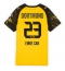 Borussia Dortmund Emre Can #23 Hjemmedrakt Dame 2025-26 Kortermet