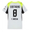 Borussia Dortmund Felix Nmecha #8 Bortedrakt Dame 2025-26 Kortermet