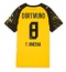Borussia Dortmund Felix Nmecha #8 Hjemmedrakt Dame 2025-26 Kortermet Borussia Dortmund Felix Nmecha #8 Hjemmedrakt Dame 2025-26 Kortermet