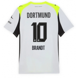 Borussia Dortmund Julian Brandt #10 Bortedrakt 2025-26 Kortermet