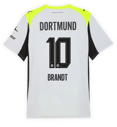 Borussia Dortmund Julian Brandt #10 Bortedrakt 2025-26 Kortermet Borussia Dortmund Julian Brandt #10 Bortedrakt 2025-26 Kortermet