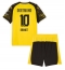 Borussia Dortmund Julian Brandt #10 Hjemmedraktsett Barn 2025-26 Kortermet (+ Korte bukser)