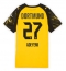 Borussia Dortmund Karim Adeyemi #27 Hjemmedrakt Dame 2025-26 Kortermet