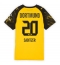 Borussia Dortmund Marcel Sabitzer #20 Hjemmedrakt Dame 2025-26 Kortermet Borussia Dortmund Marcel Sabitzer #20 Hjemmedrakt Dame 2025-26 Kortermet