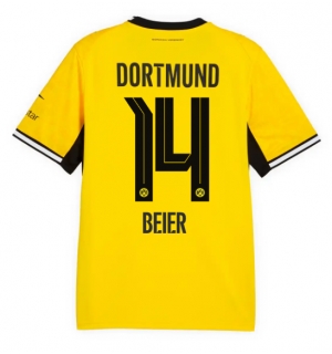 Borussia Dortmund Maximilian Beier #14 Hjemmedrakt 2026-27 Kortermet