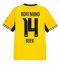 Borussia Dortmund Maximilian Beier #14 Hjemmedrakt 2026-27 Kortermet Borussia Dortmund Maximilian Beier #14 Hjemmedrakt 2026-27 Kortermet