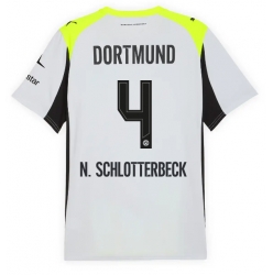 Borussia Dortmund Nico Schlotterbeck #4 Bortedrakt 2025-26 Kortermet