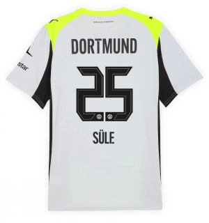 Borussia Dortmund Niklas Sule #25 Bortedrakt 2025-26 Kortermet