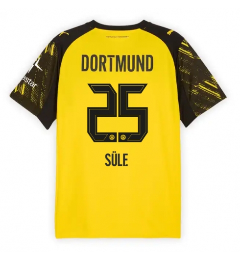 Borussia Dortmund Niklas Sule #25 Hjemmedrakt 2025-26 Kortermet Borussia Dortmund Niklas Sule #25 Hjemmedrakt 2025-26 Kortermet